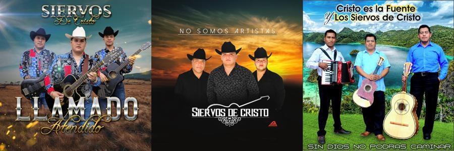 Siervos De Cristo Store Official Merch Vinyl