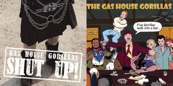 The Gas House Gorillas Store Official Merch Vinyl