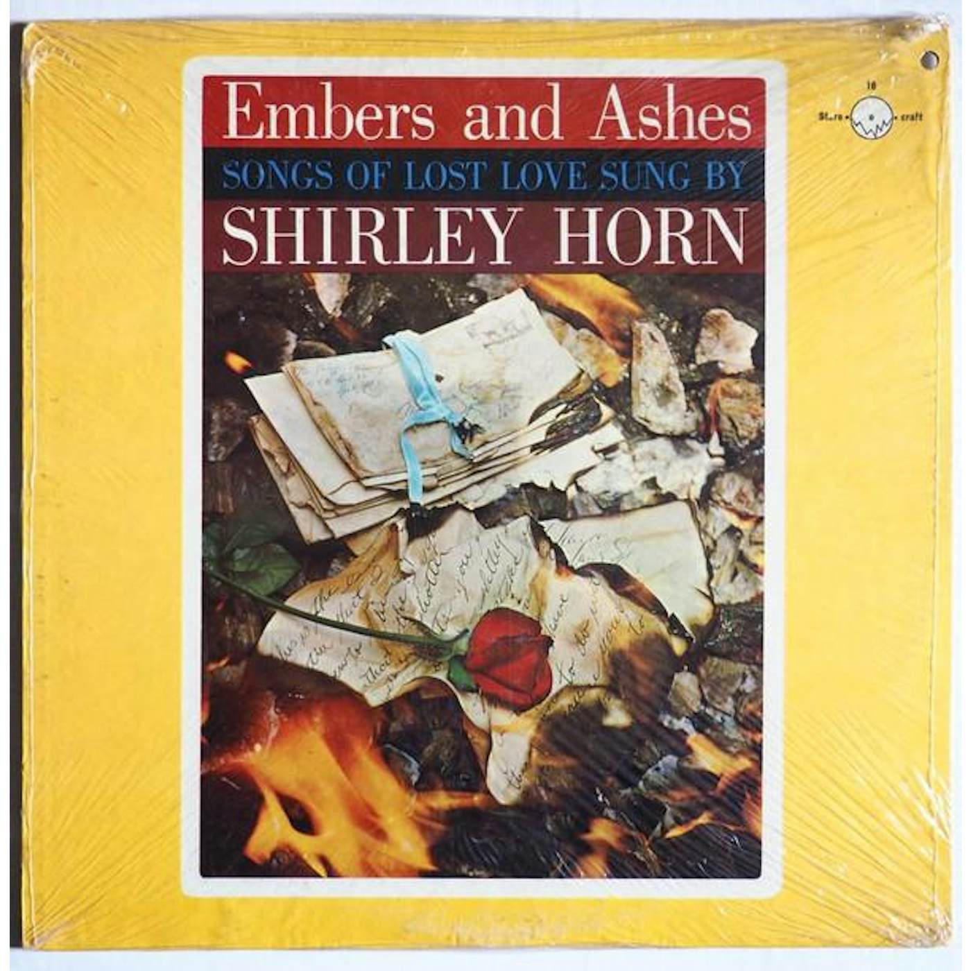 Shirley Horn Embers and Ashes Vinyl Record