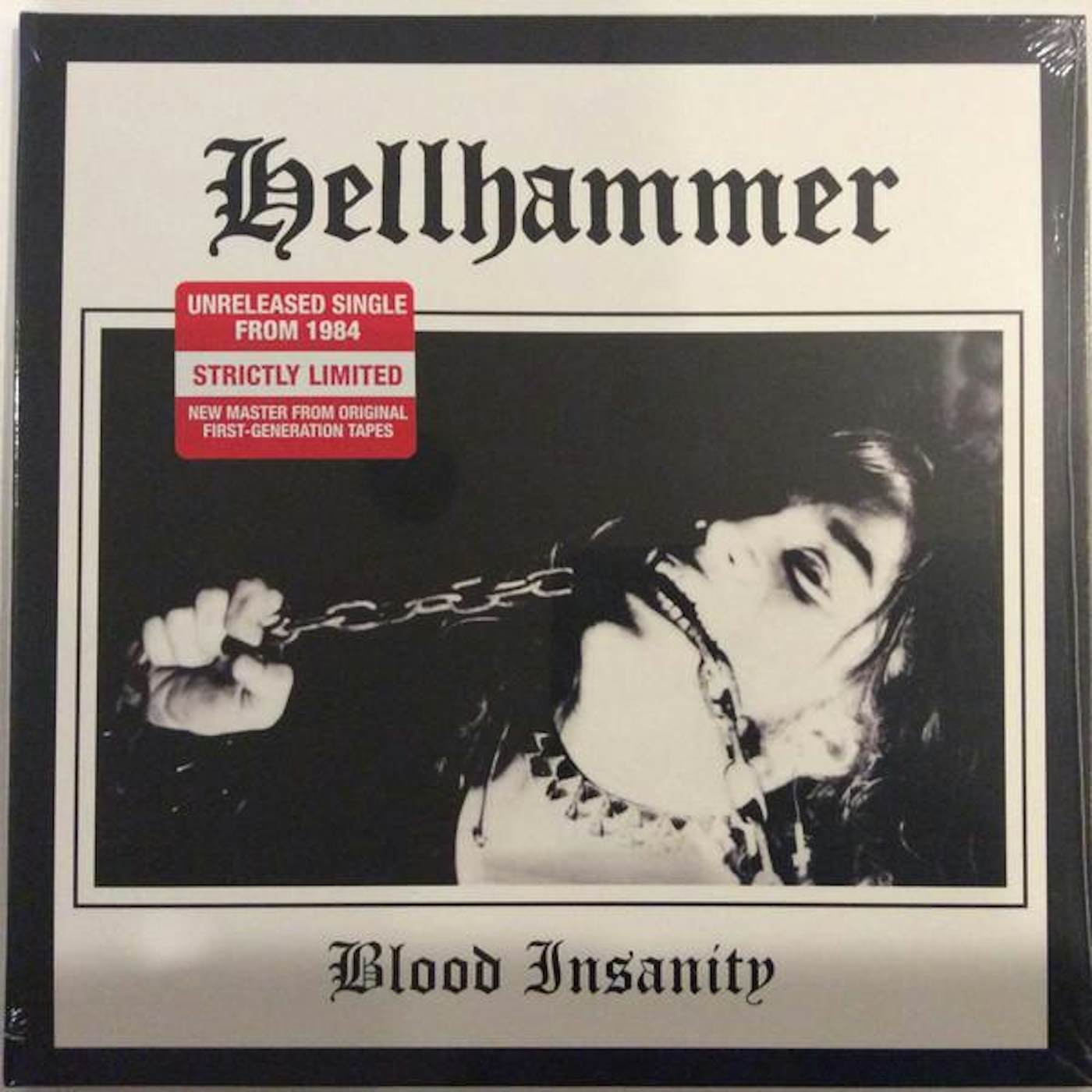 Hellhammer BLOOD INSANITY   (SLV) (GER) Vinyl Record - Colored Vinyl, Gatefold Sleeve