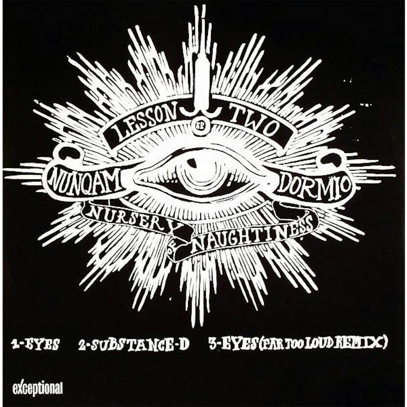 Nursery of naughtiness EYES Vinyl Record - UK Release