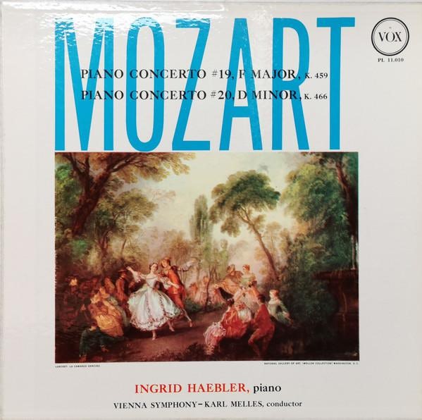 Mozart Piano Concerto 19 F Major, Piano Concerto 20 D Minor