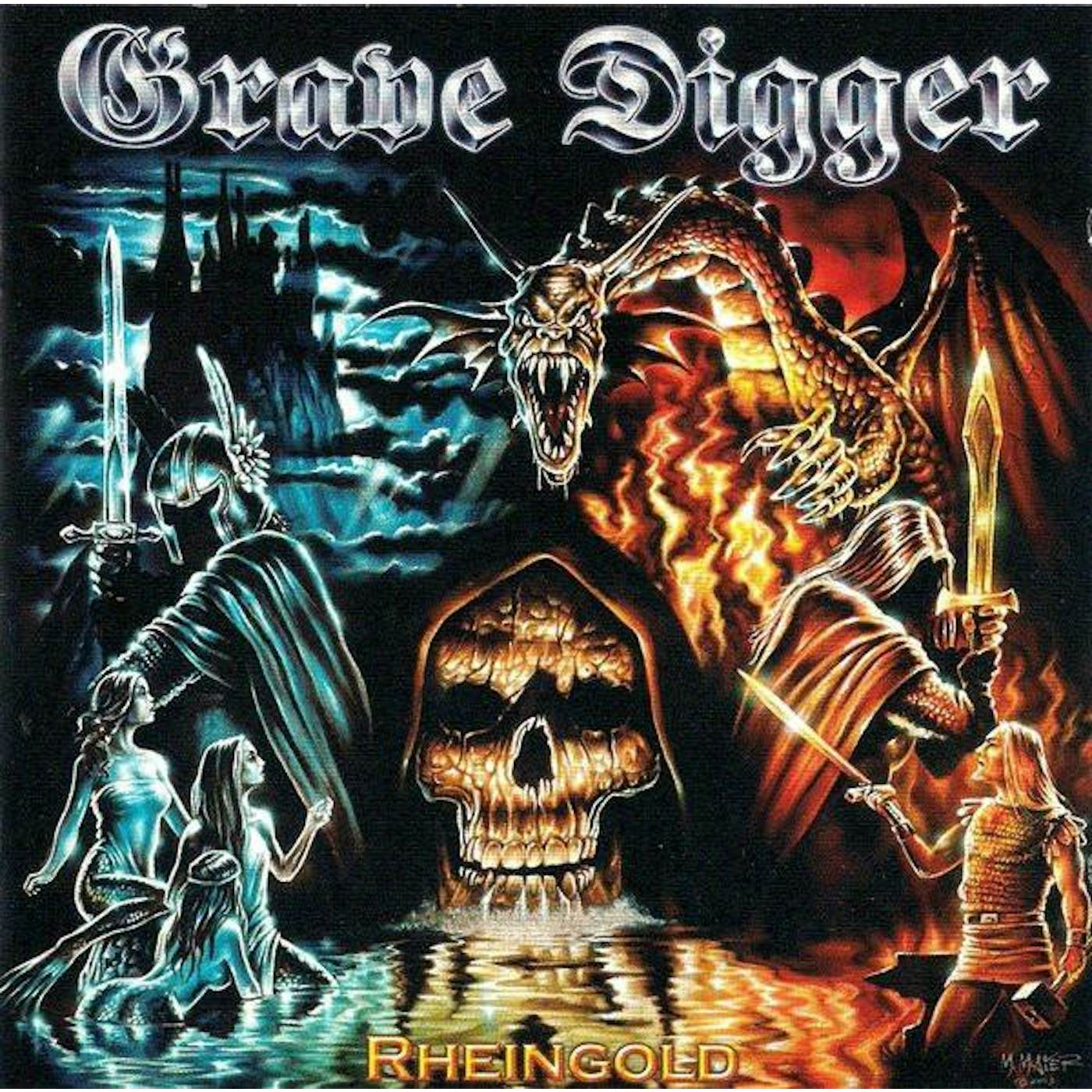 Grave Digger Rheingold (Green) Vinyl Record