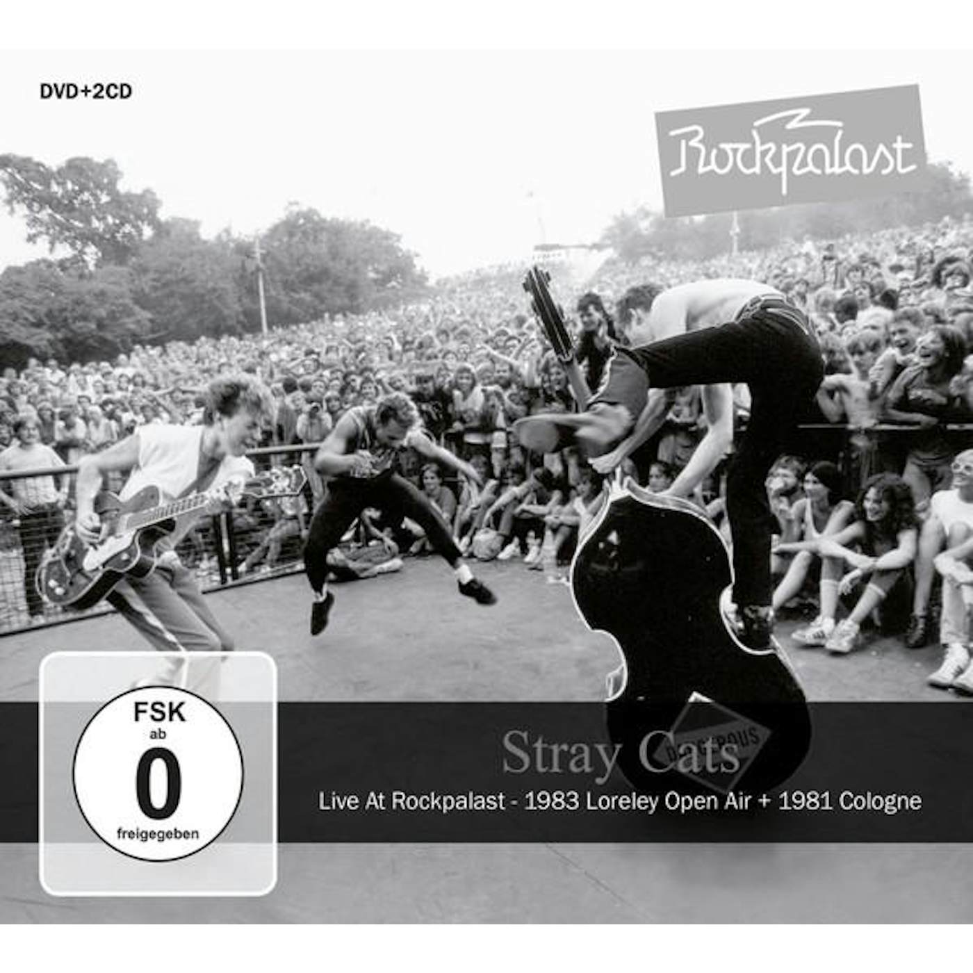Stray Cats LIVE AT ROCKPALAST: 1983 LORELEY OPEN AIR & 1981 COLOGNE (CD/DVD) CD