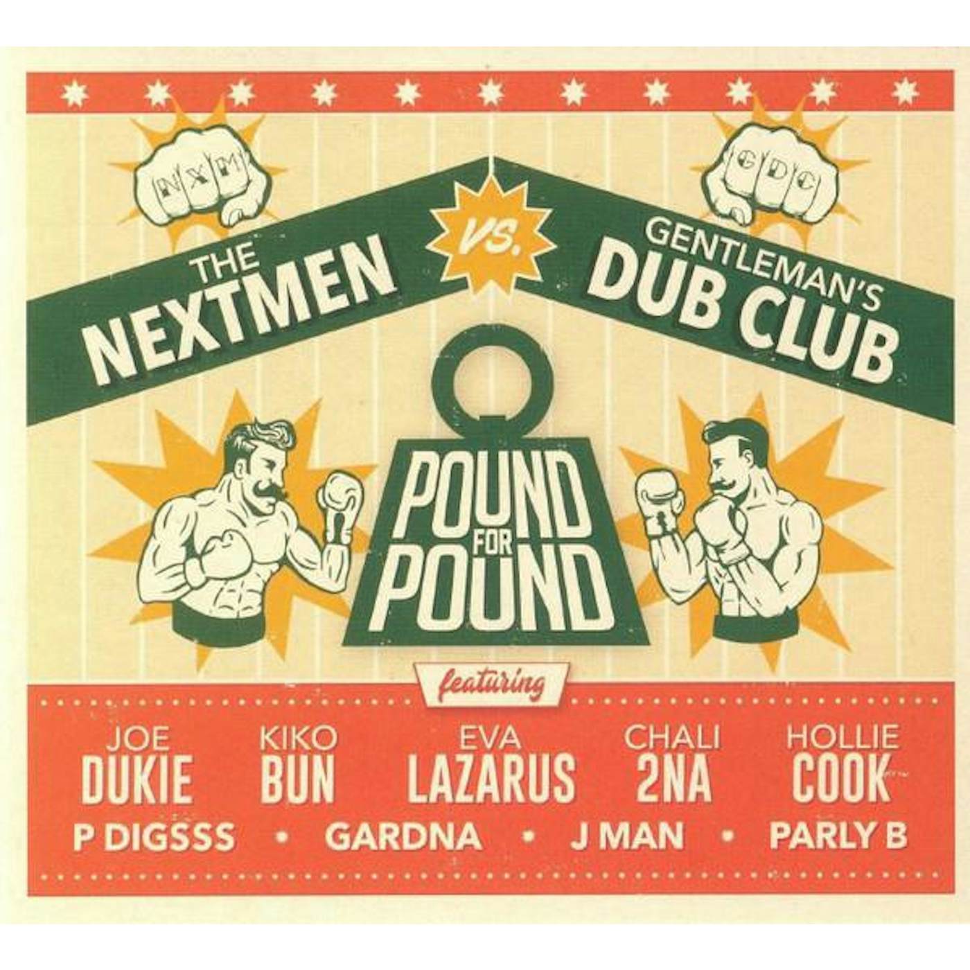 Nextmen Vs Gentleman'S Dub Club POUND FOR POUND Vinyl Record
