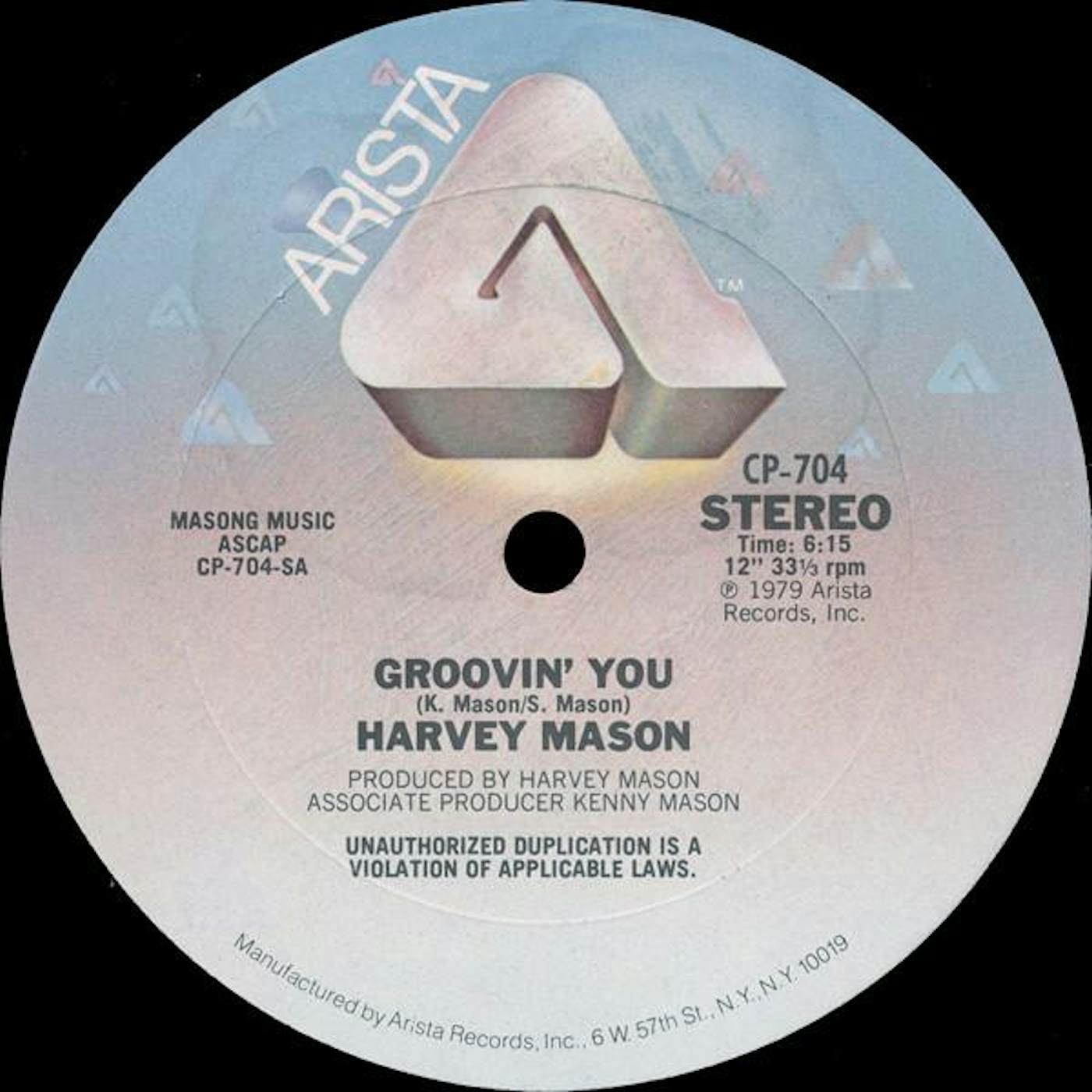 Harvey Mason Groovin' You Vinyl Record
