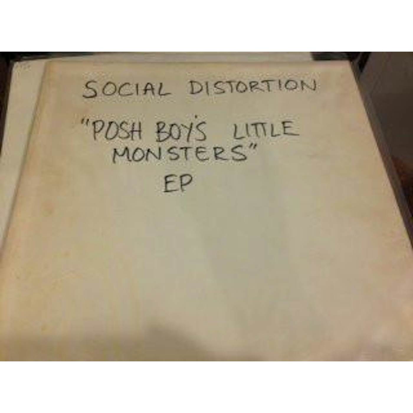 Social Distortion POSHBOYS LITTLE MONSTERS (GREEN VINYL) Vinyl Record