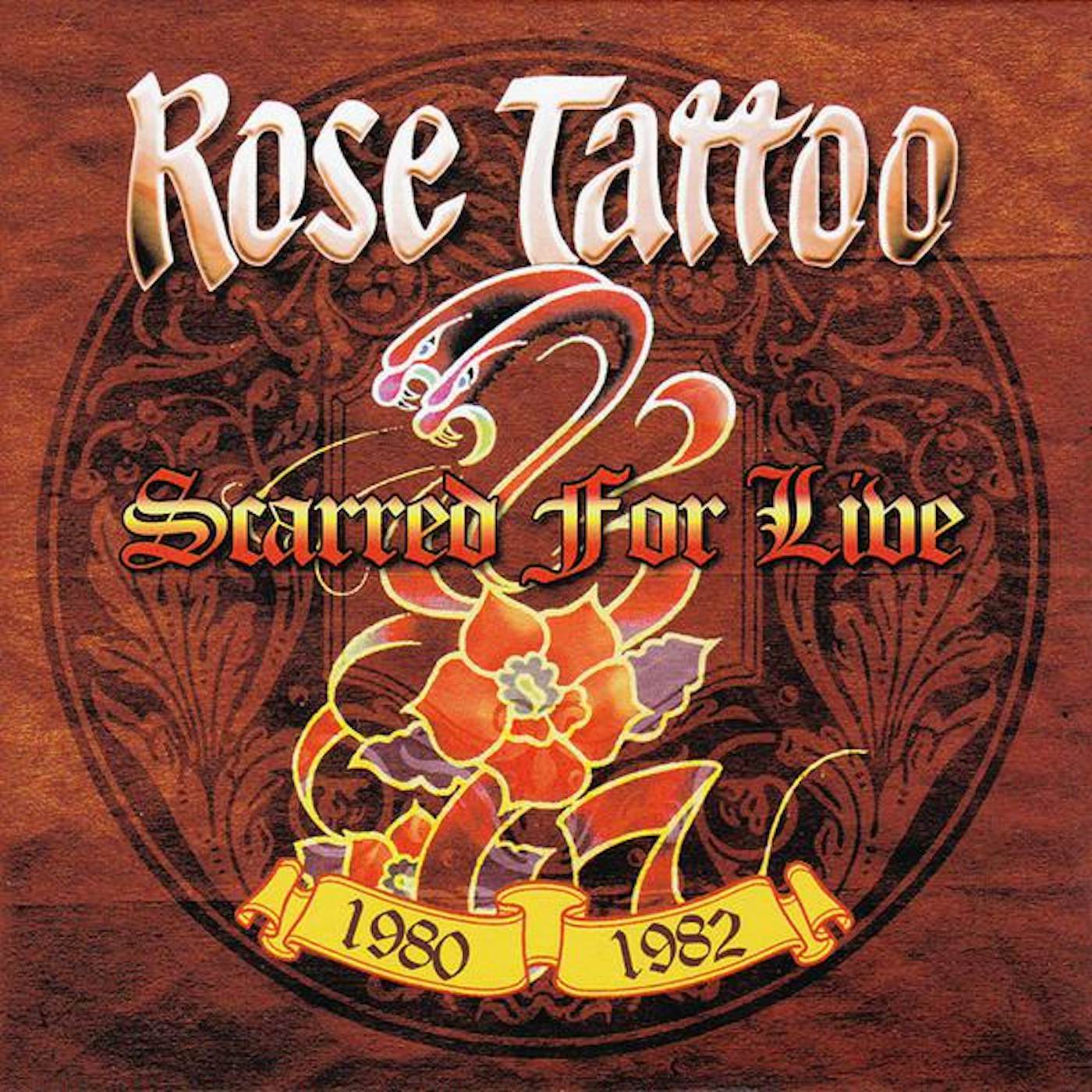 Rose Tattoo SCARRED FOR LIVE 1980-1982 CD