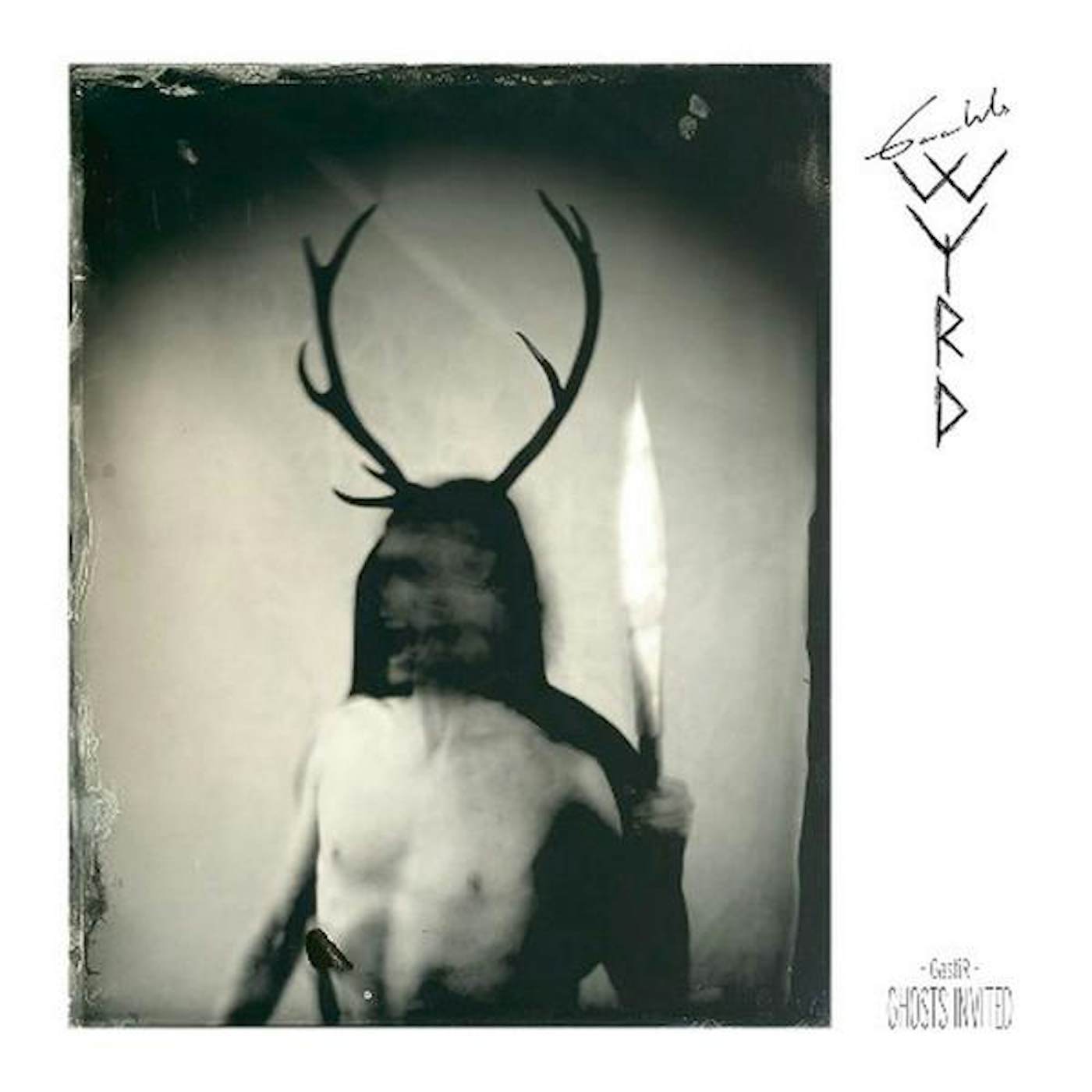 Gaahls WYRD GASTIR - GHOSTS INVITED (SILVER & GREEN MARBLED VINYL) Vinyl Record
