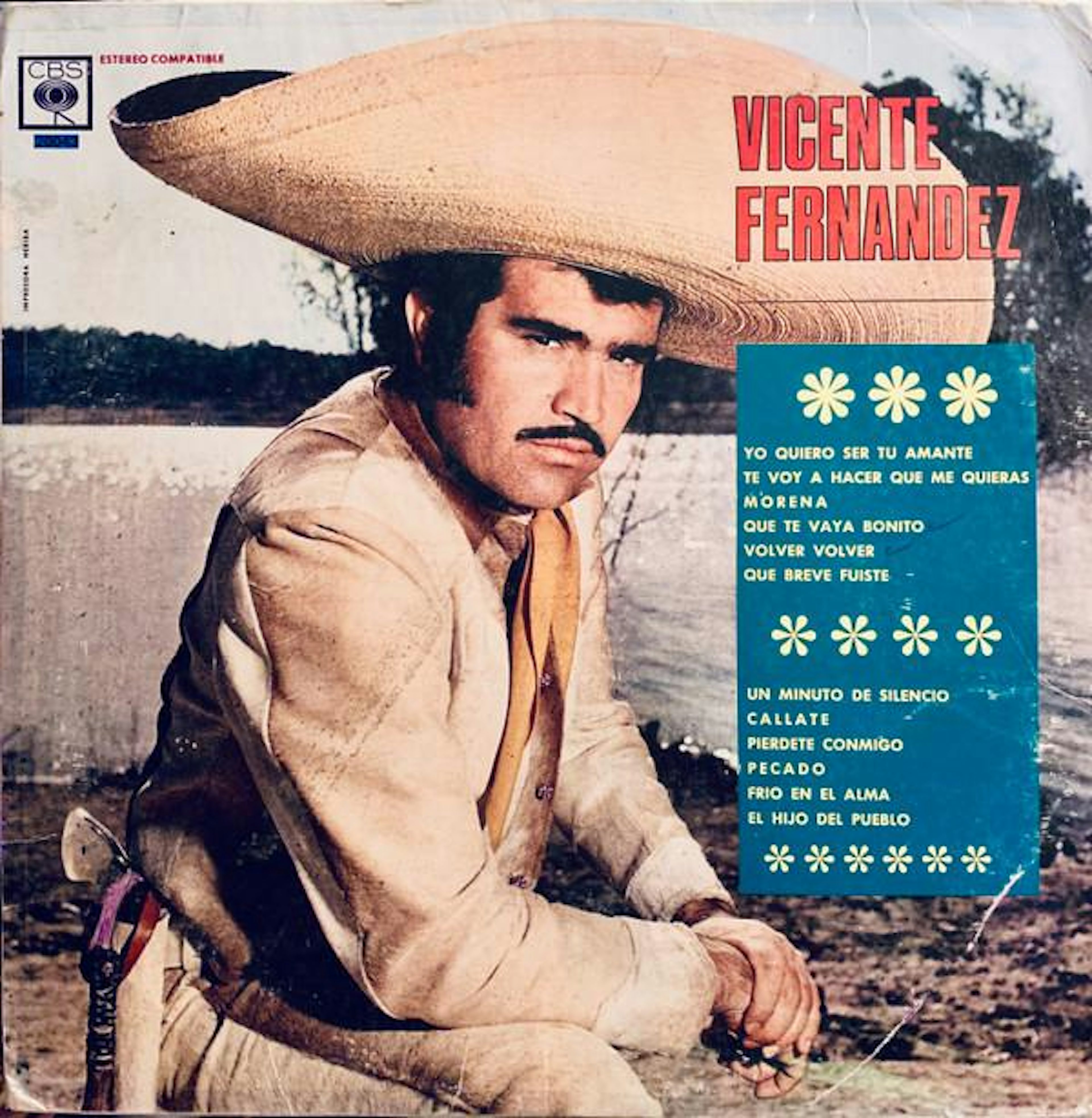 Vicente Fernandez El Idolo De Mexico Vinyl Record