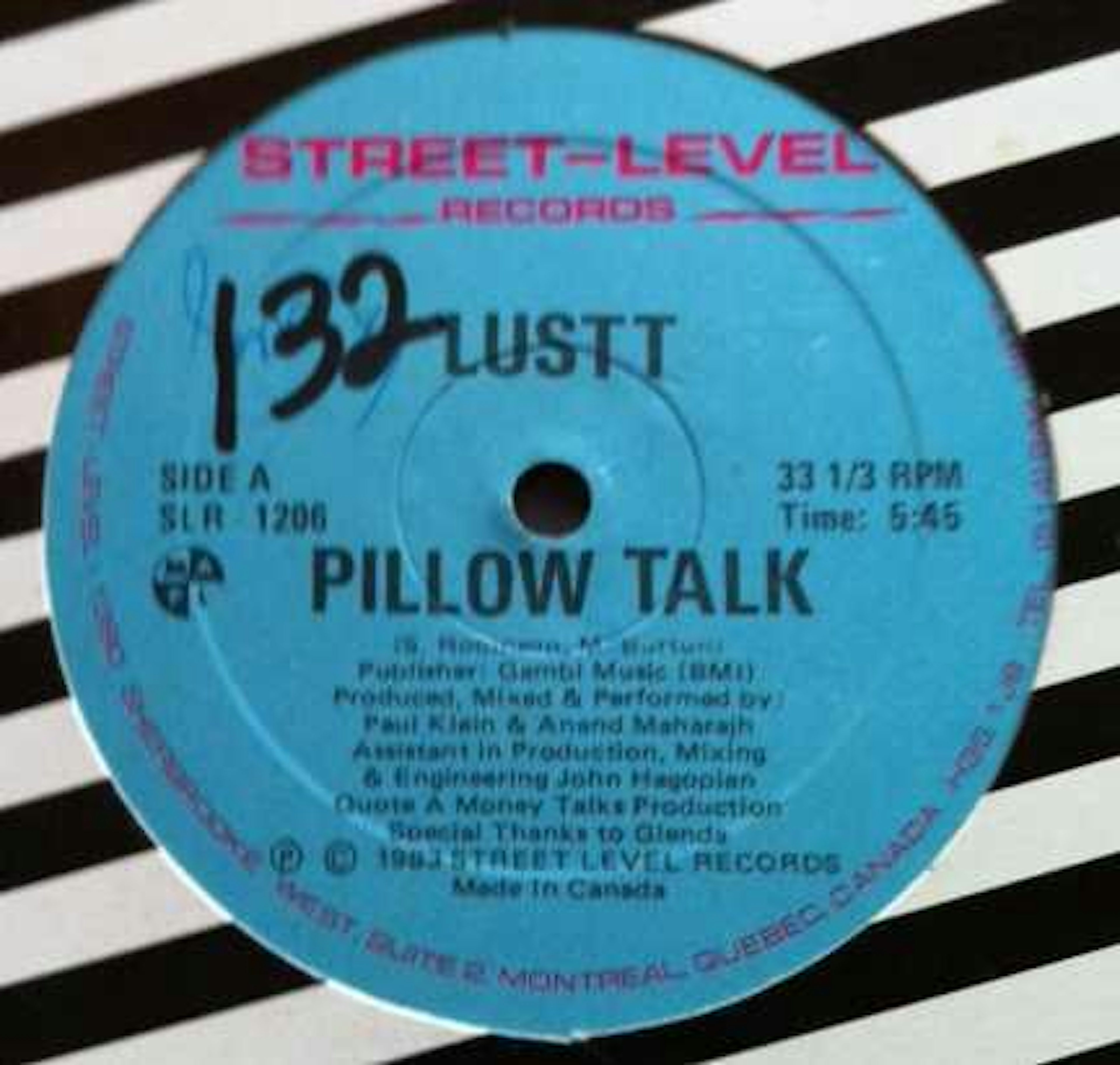 Sylvia PILLOW TALK Vinyl Record