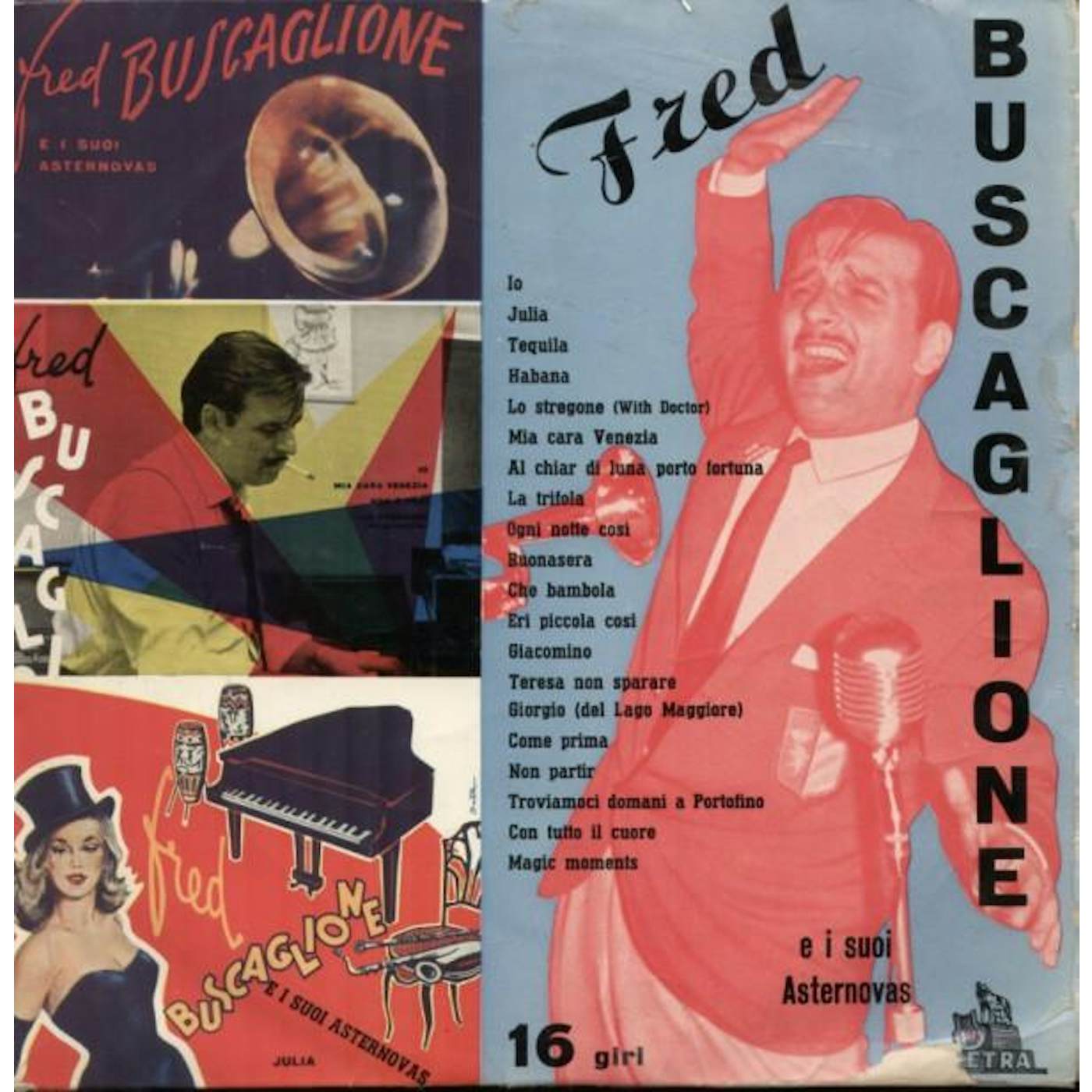 FRED BUSCAGLIONE E I SUOI ASTERNOVAS CD