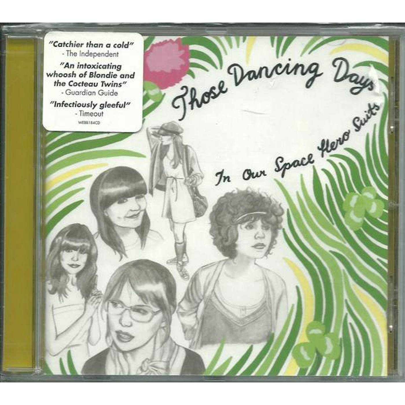 Those Dancing Days IN OUR SPACE HERO SUITS CD