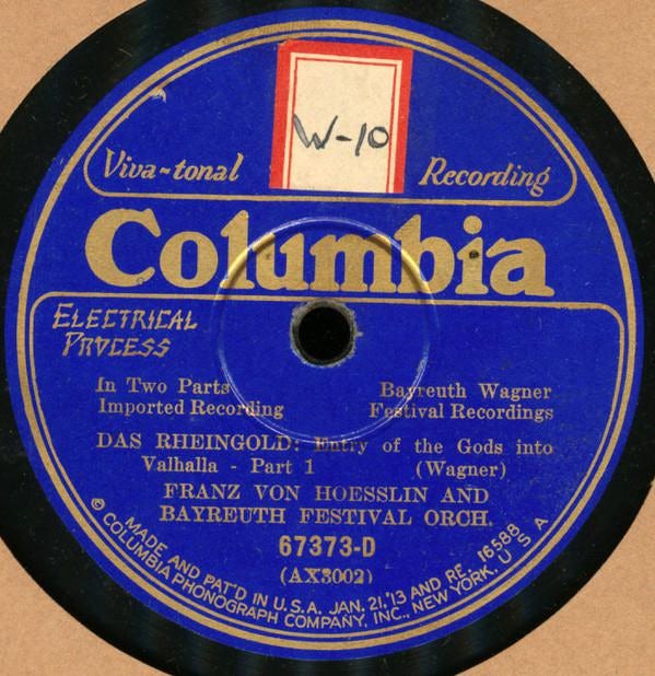 Das Rheingold Entry of the Gods into Valhalla Richard Wagner, Franz