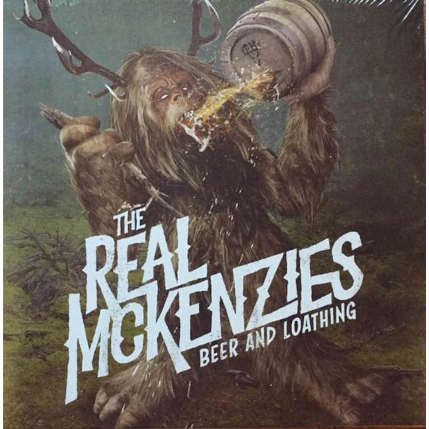 The Real McKenzies BEER & LOATHING CD