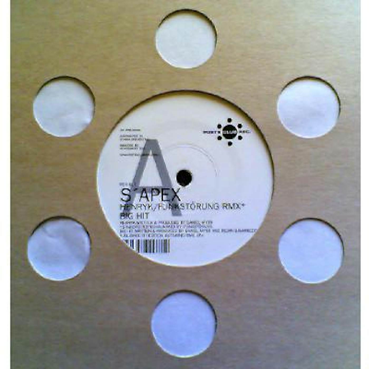 S'Apex HENRYK (FUNKSTORUNG RMX) Vinyl Record - Australia Release