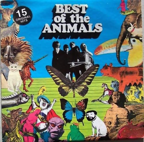 人気のレコード　BEST OF THE ANIMALS 洋楽