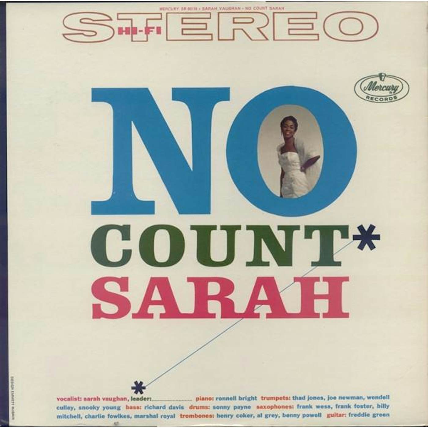 Sarah Vaughan NO COUNT SARAH CD