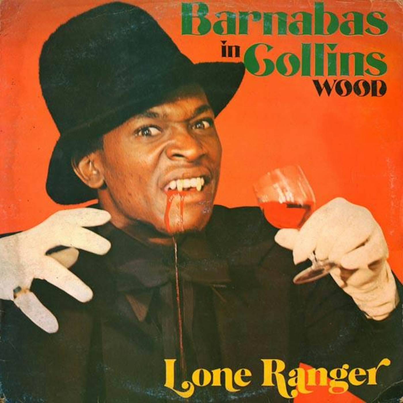 Lone Ranger Barnabas in Collins Wood Vinyl Record
