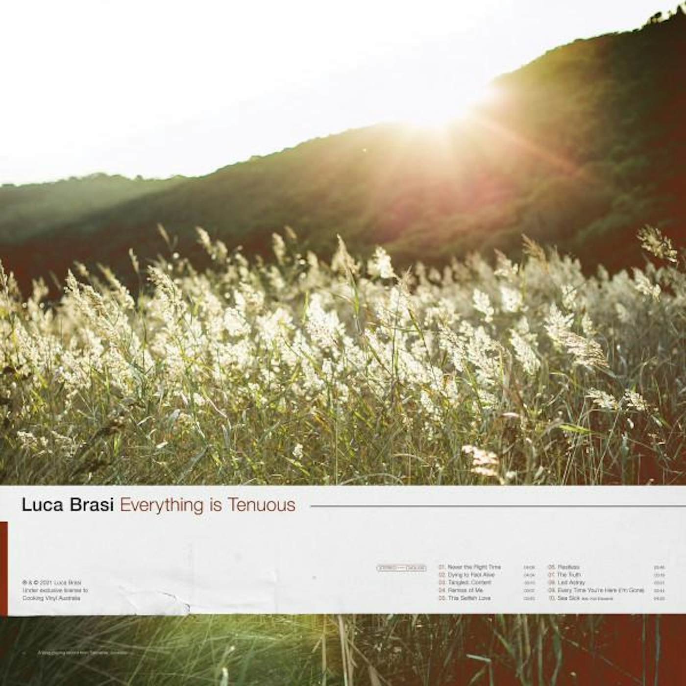 Luca Brasi EVERYTHING IS TENUOUS CD