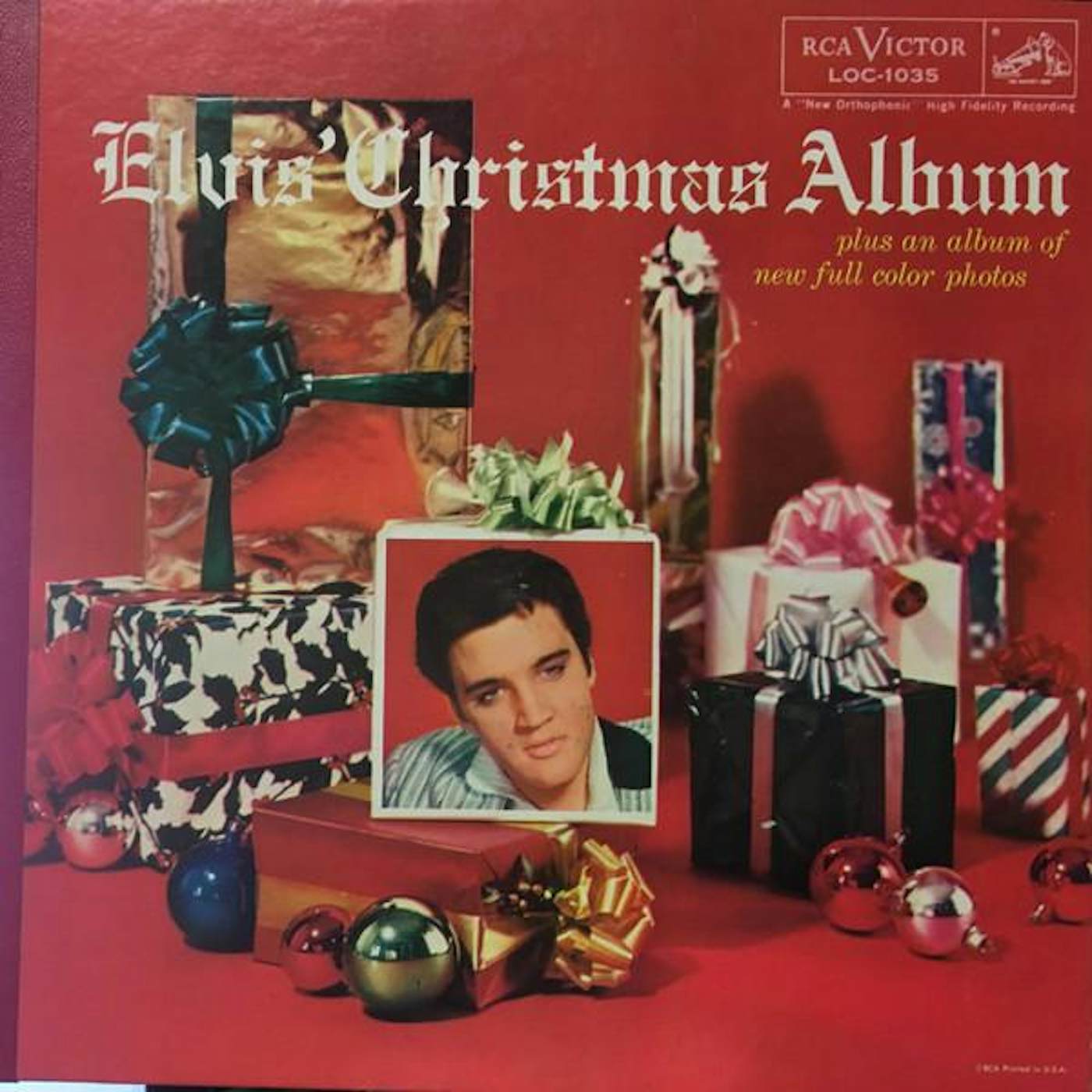 Elvis Presley CHRISTMAS ALBUM (COLOURED VINYL) Vinyl Record