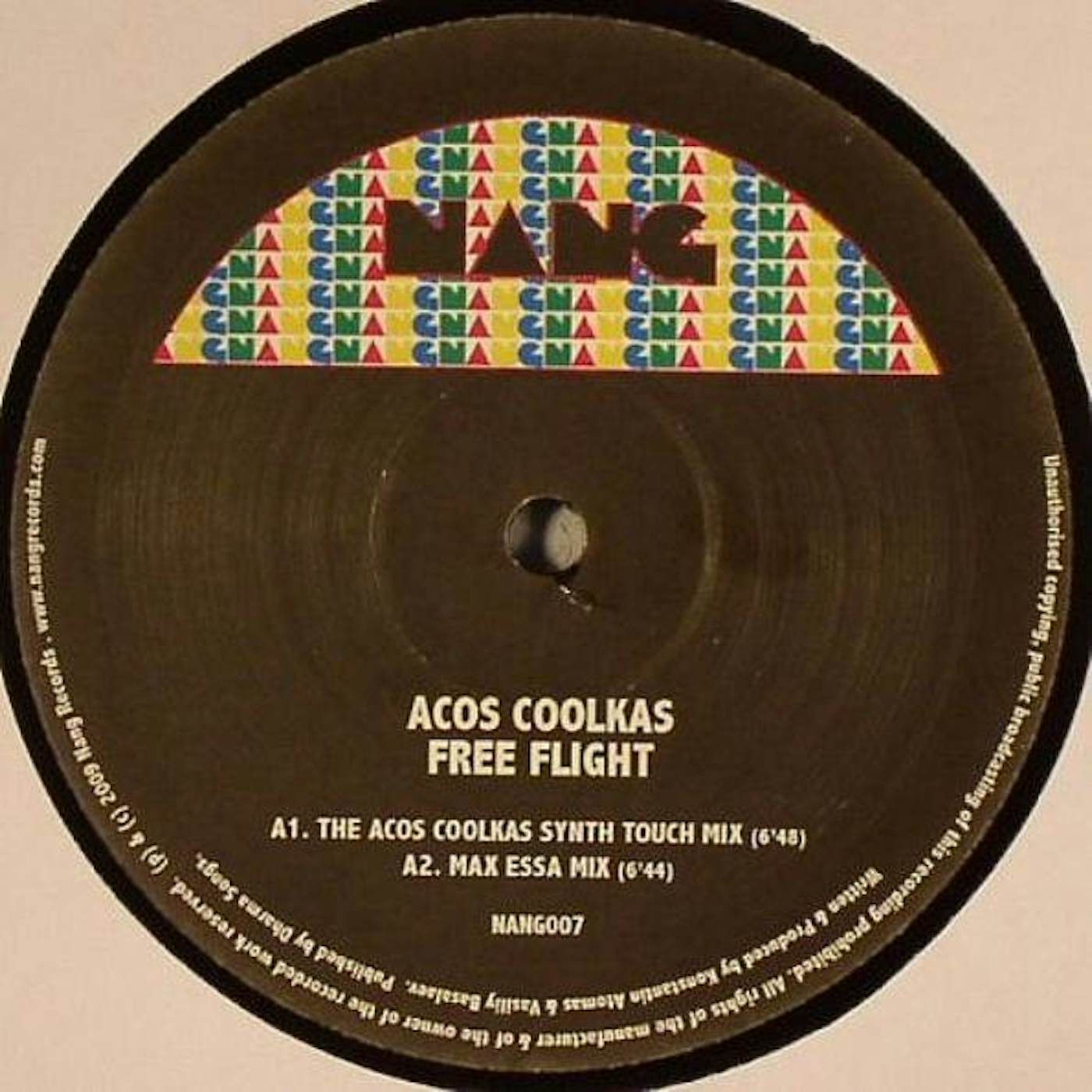 Acos CoolKAs FREE FLIGHT Vinyl Record - UK Release