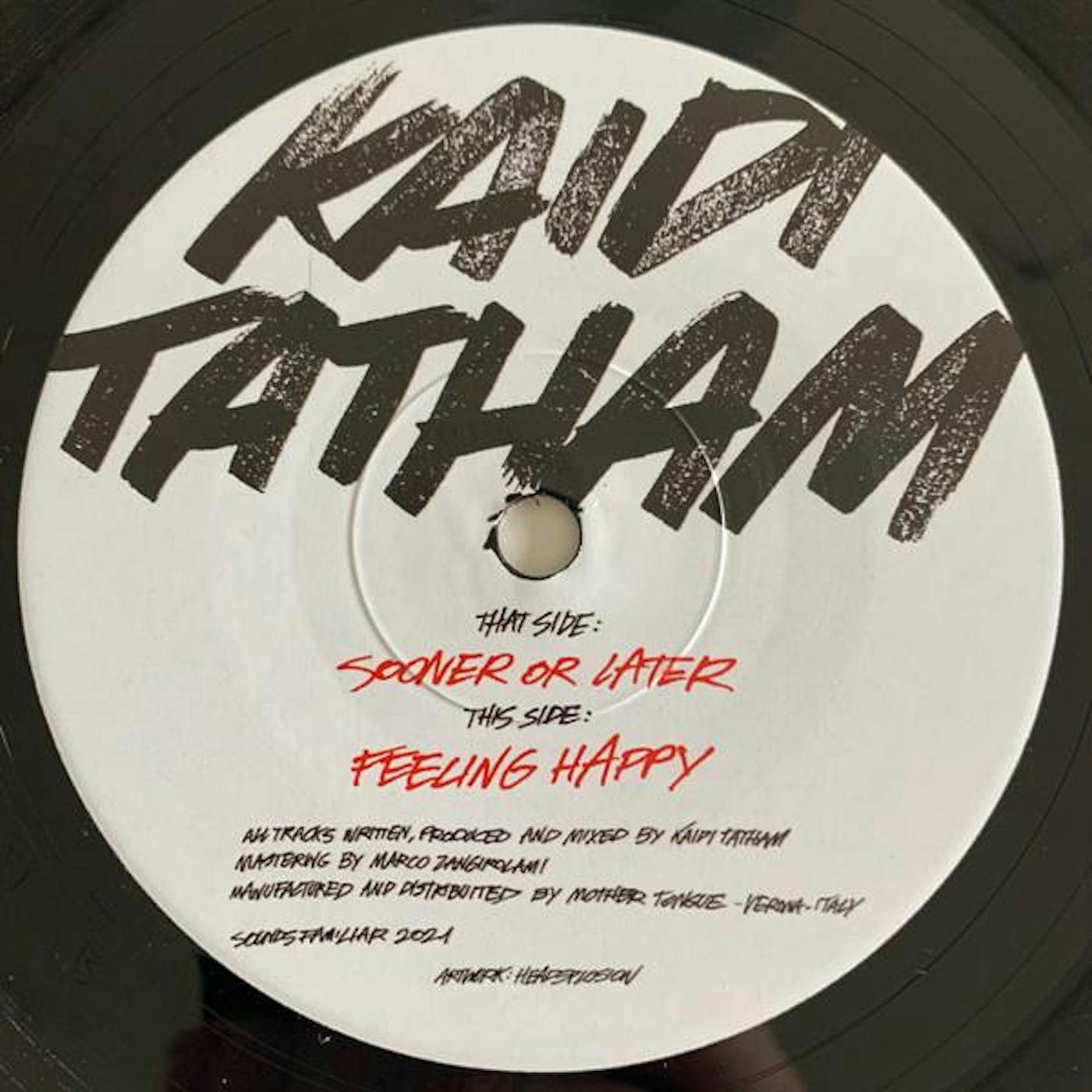 Kaidi Tatham 7 Inch Nails Vinyl Record