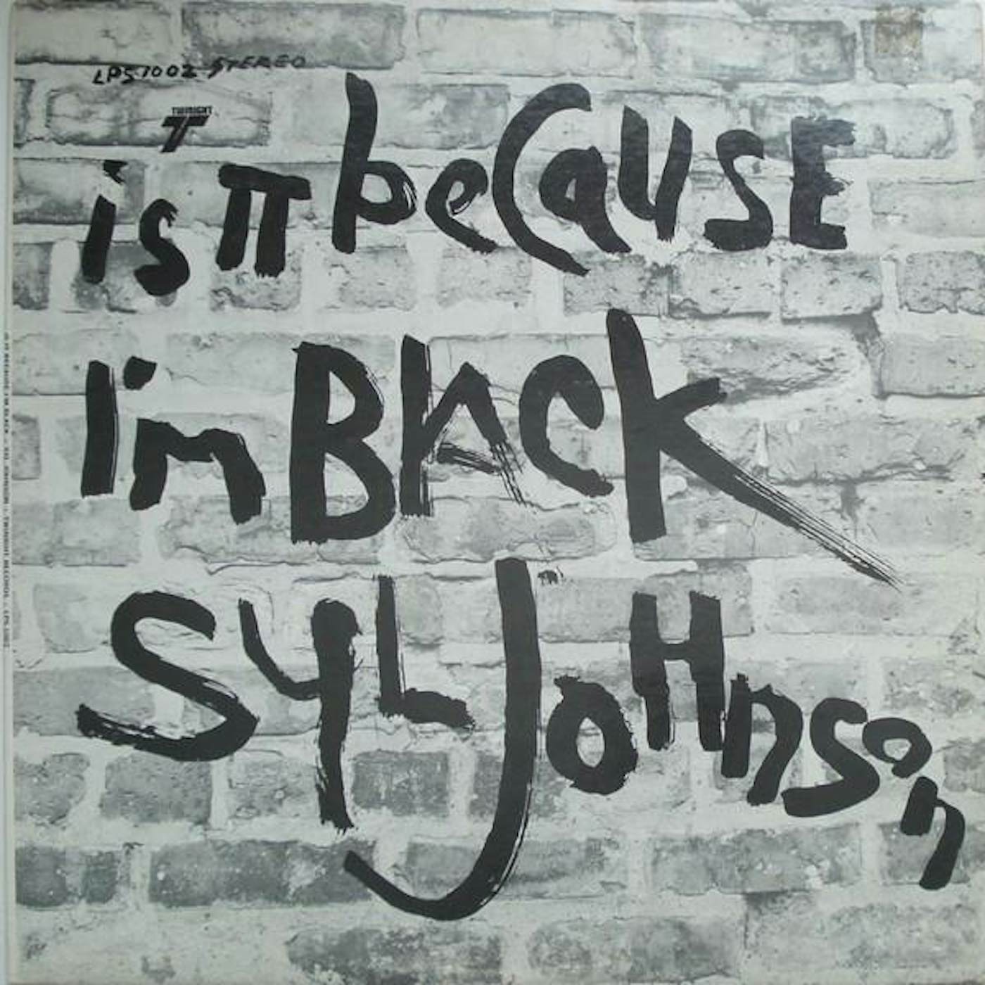 Syl Johnson Is It Because I'm Black Vinyl Record