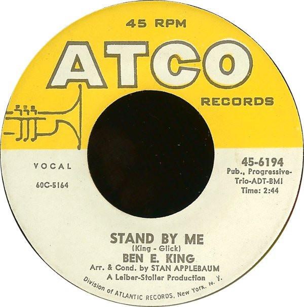 Ben E. King STAND BY ME Vinyl Record
