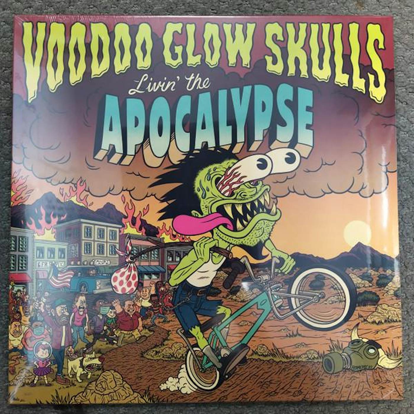 Voodoo Glow Skulls LIVIN' THE APOCALYPSE CD