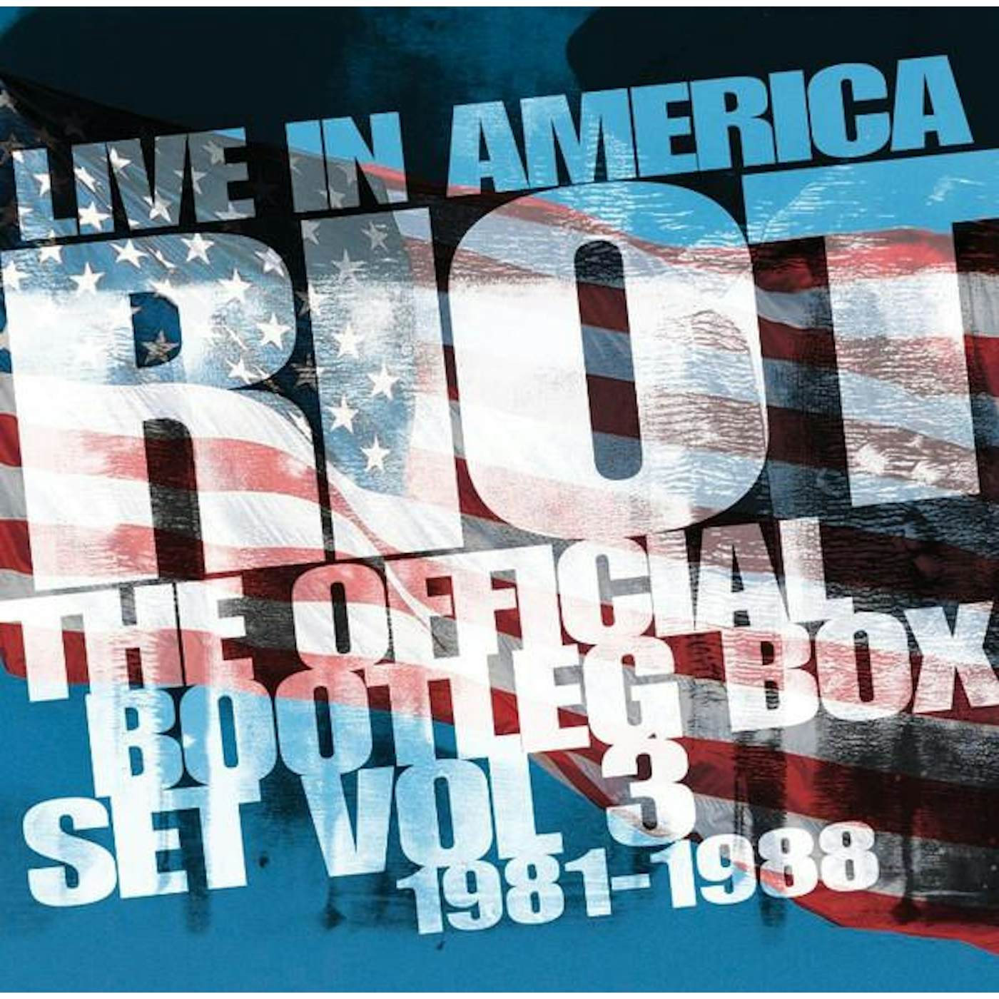 Riot LIVE IN AMERICA: OFFICIAL BOOTLEG BOX SET VOL. 3 1981-1988 (6CD)