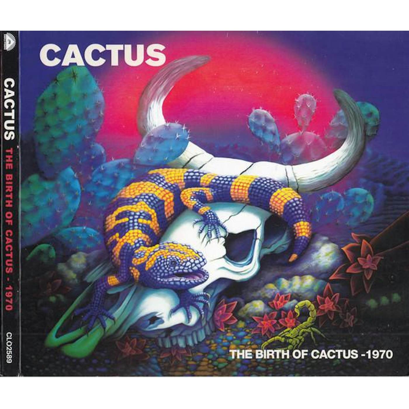 BIRTH OF CACTUS - 1970 (BLUE VINYL) Vinyl Record