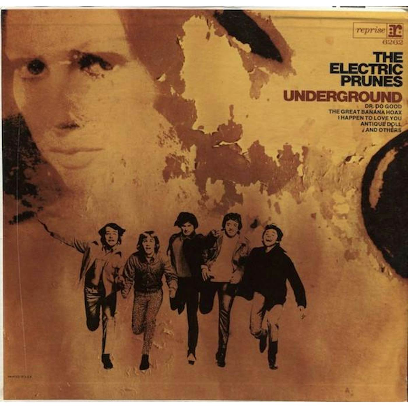 The Electric Prunes UNDERGROUND (TRANSPARENT LIGHT BLUE VINYL) Vinyl Record