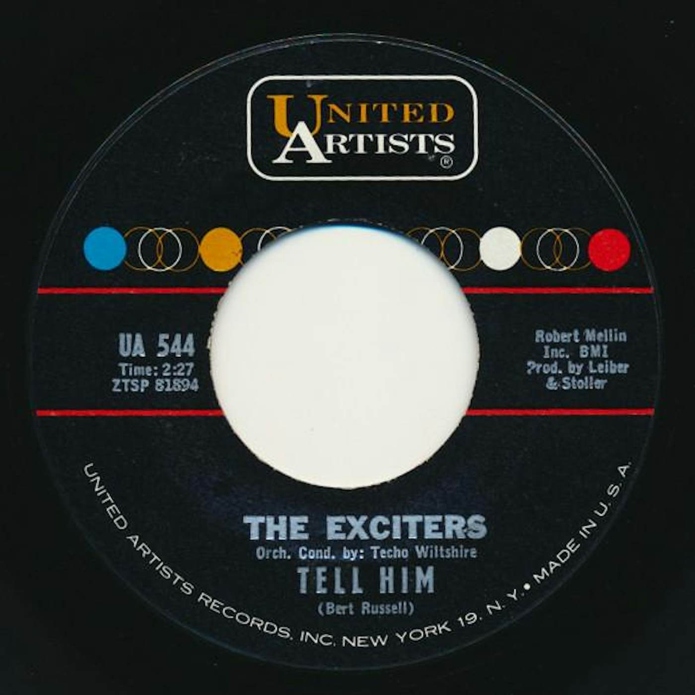 The Exciters Tell Him Vinyl Record