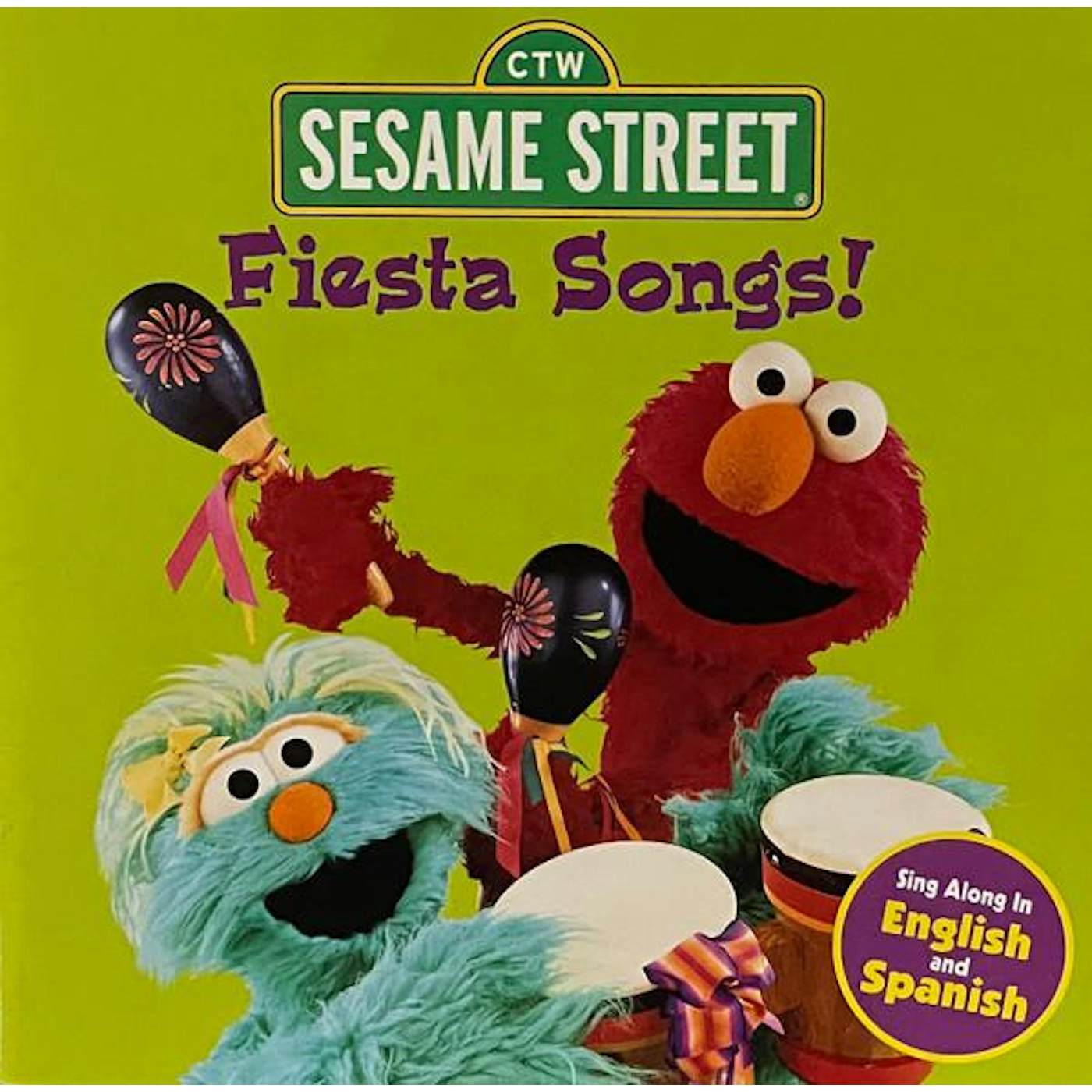 Sesame Street FIESTA SONGS CD