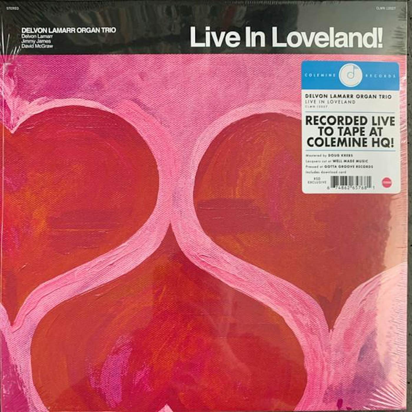Delvon Lamarr Organ Trio LIVE IN LOVELAND CD