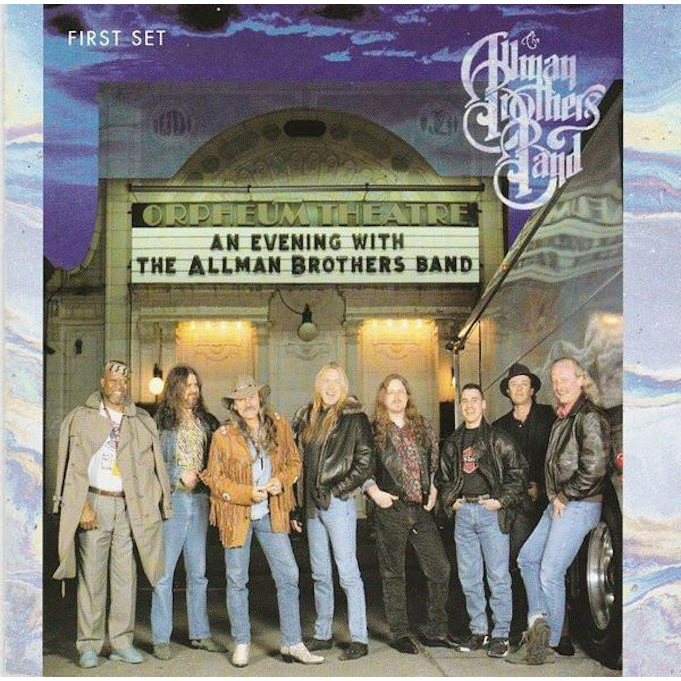 AN EVENING WITH THE ALLMAN BROTHERS BAND: FIRST SET CD