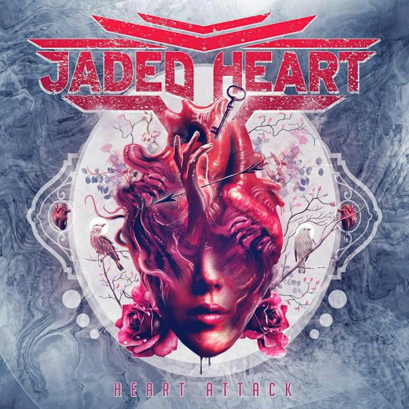 Jaded Heart Heart Attack Vinyl Record