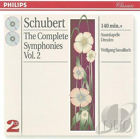 The Complete Symphonies Vol. 2 - Franz Schubert, Staatskapelle Dresden ...