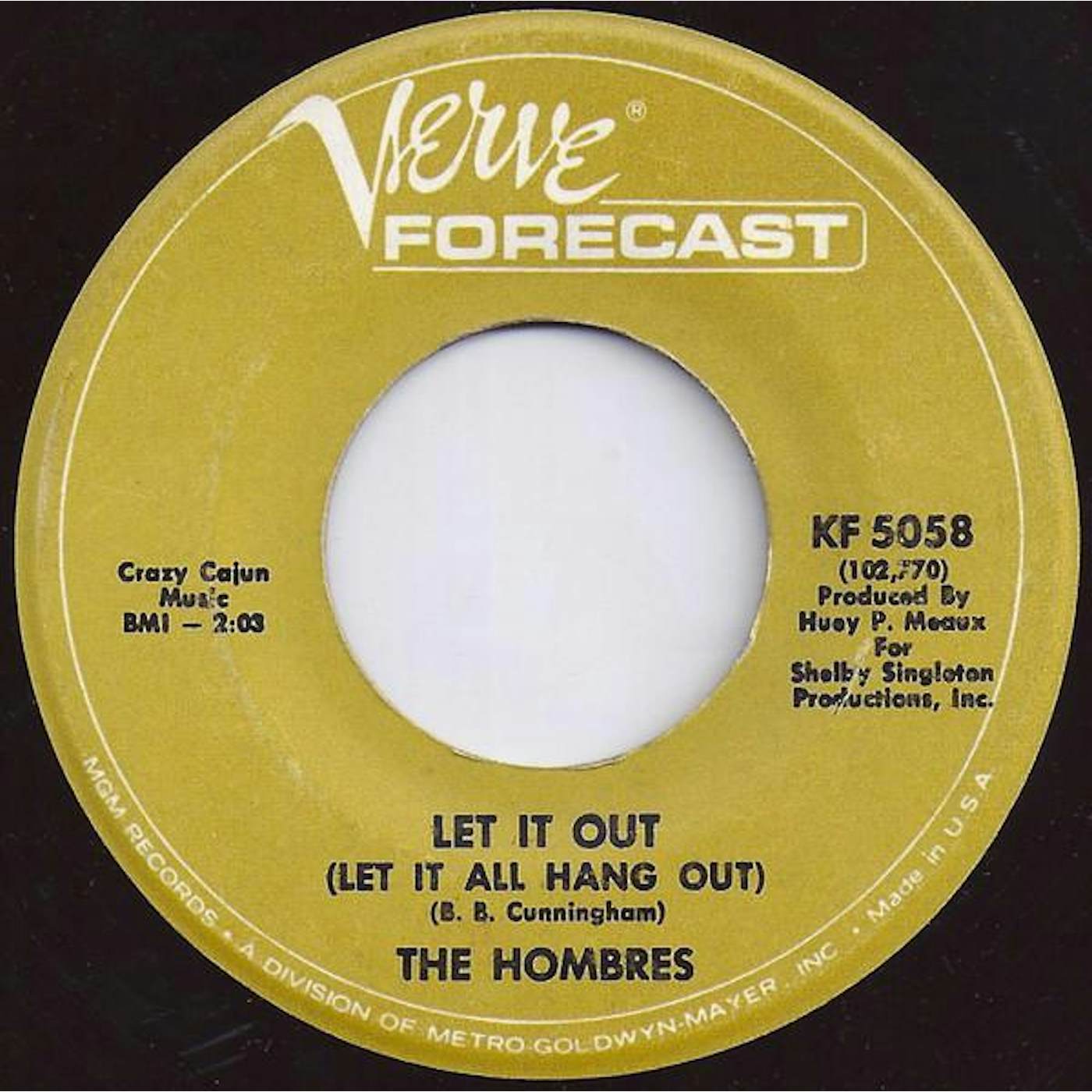 The Hombres LET IT OUT CD