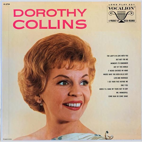 Dorothy Collins With Barney Kessel Trio - Dorothy Collins