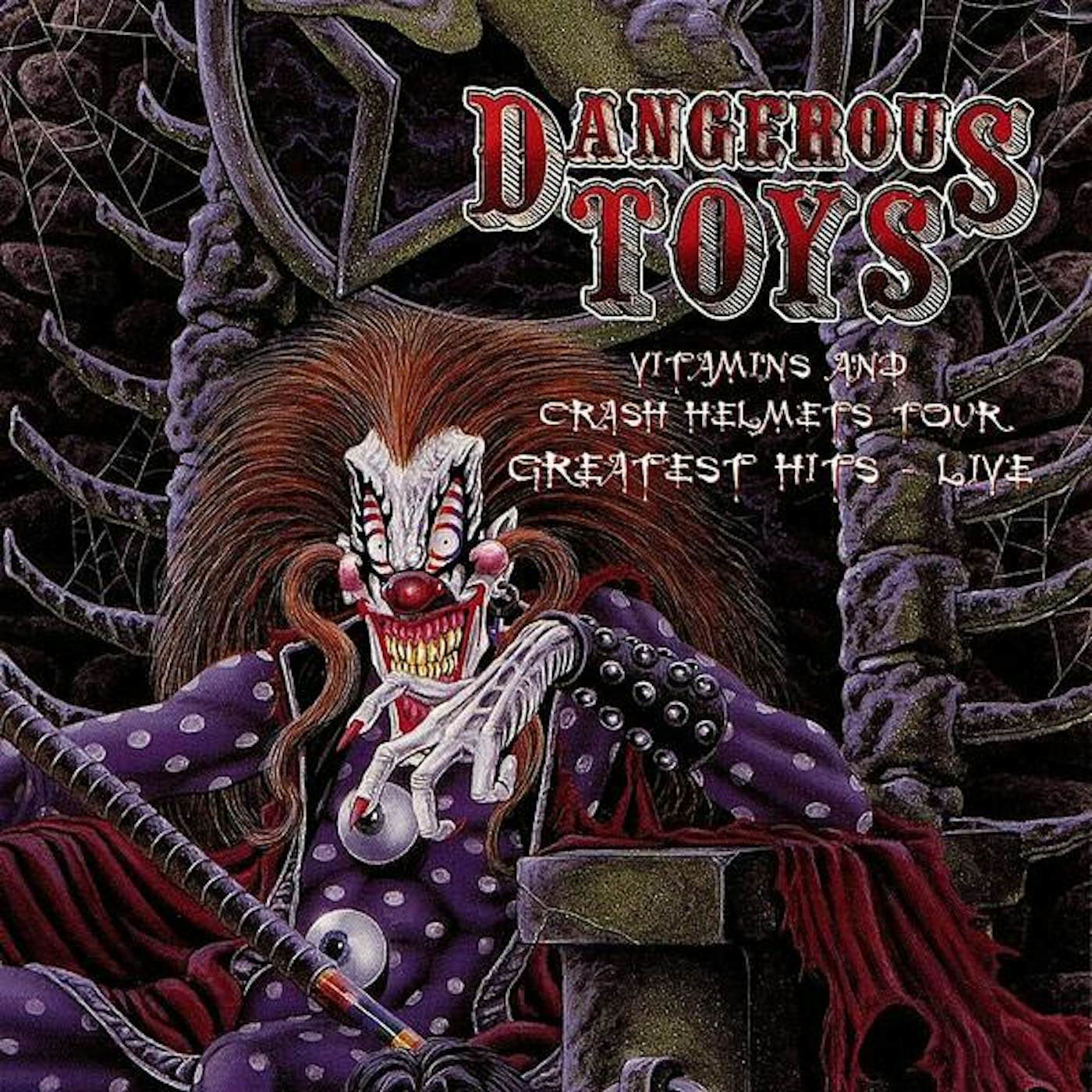 Dangerous Toys VITAMINS & CRASH HELMETS LIVE CD