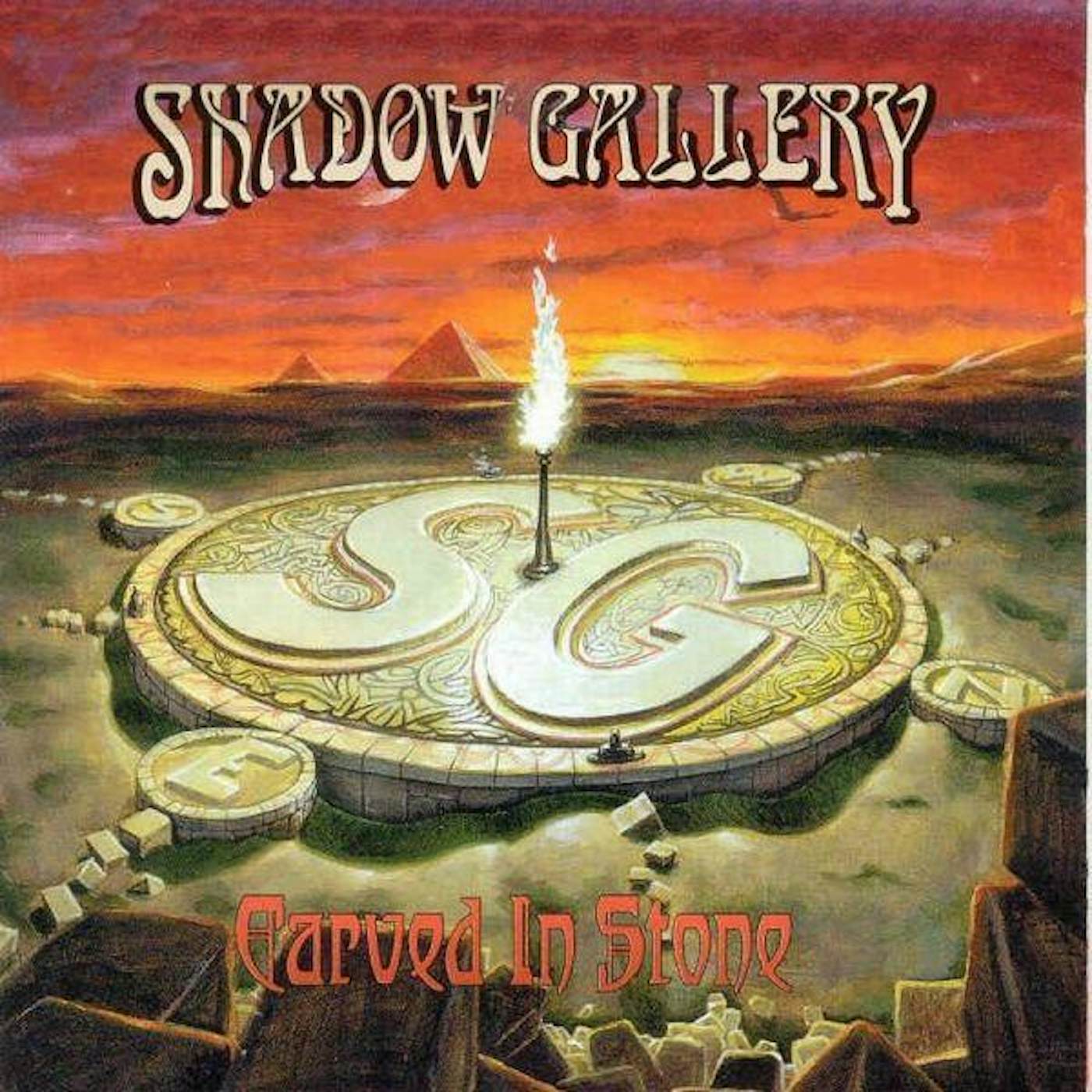 Shadow Gallery CARVED IN STONE CD