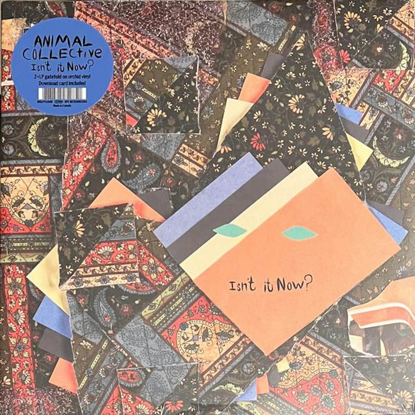 Animal Collective ISN'T IT NOW? (2LP) Vinyl Record