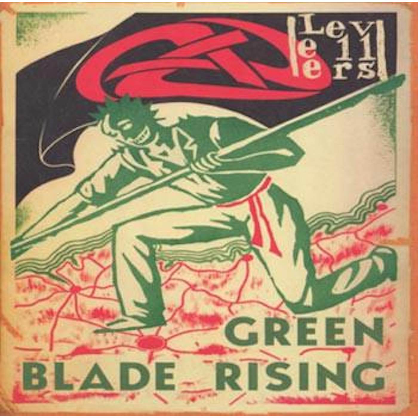 Levellers Green Blade Rising Vinyl Record