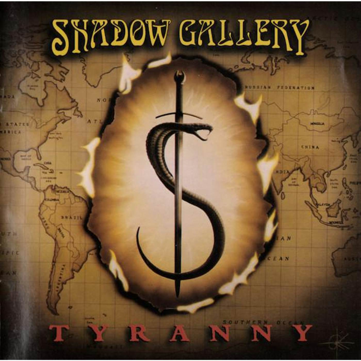 Shadow Gallery TYRANNY CD