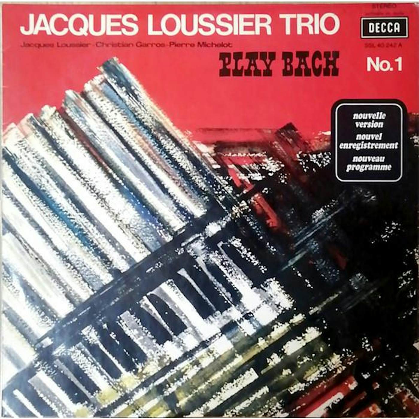 Jacques Loussier PLAY BACH N. 1 CD