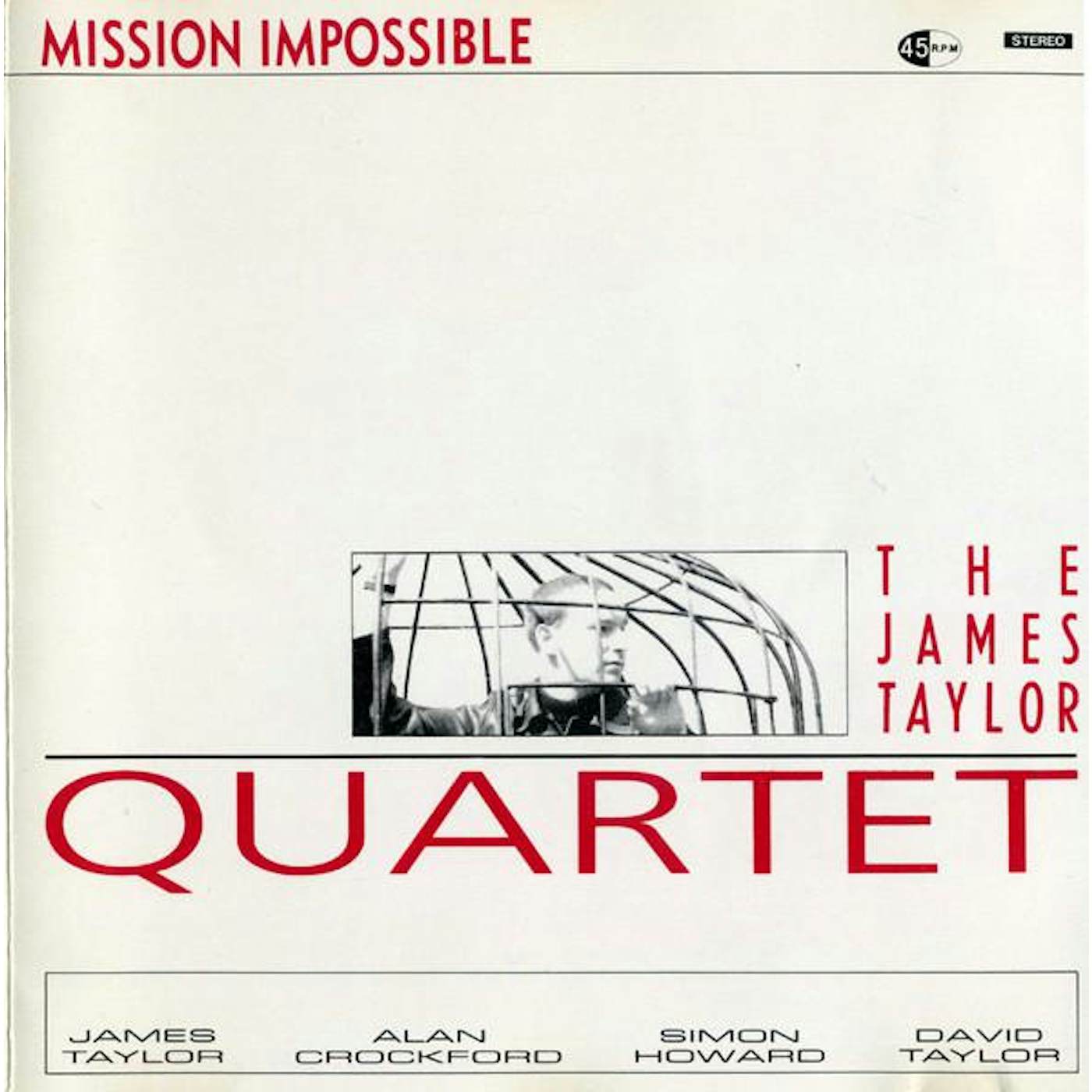 James Taylor Quartet MISSION IMPOSSIBLE Vinyl Record - UK Release