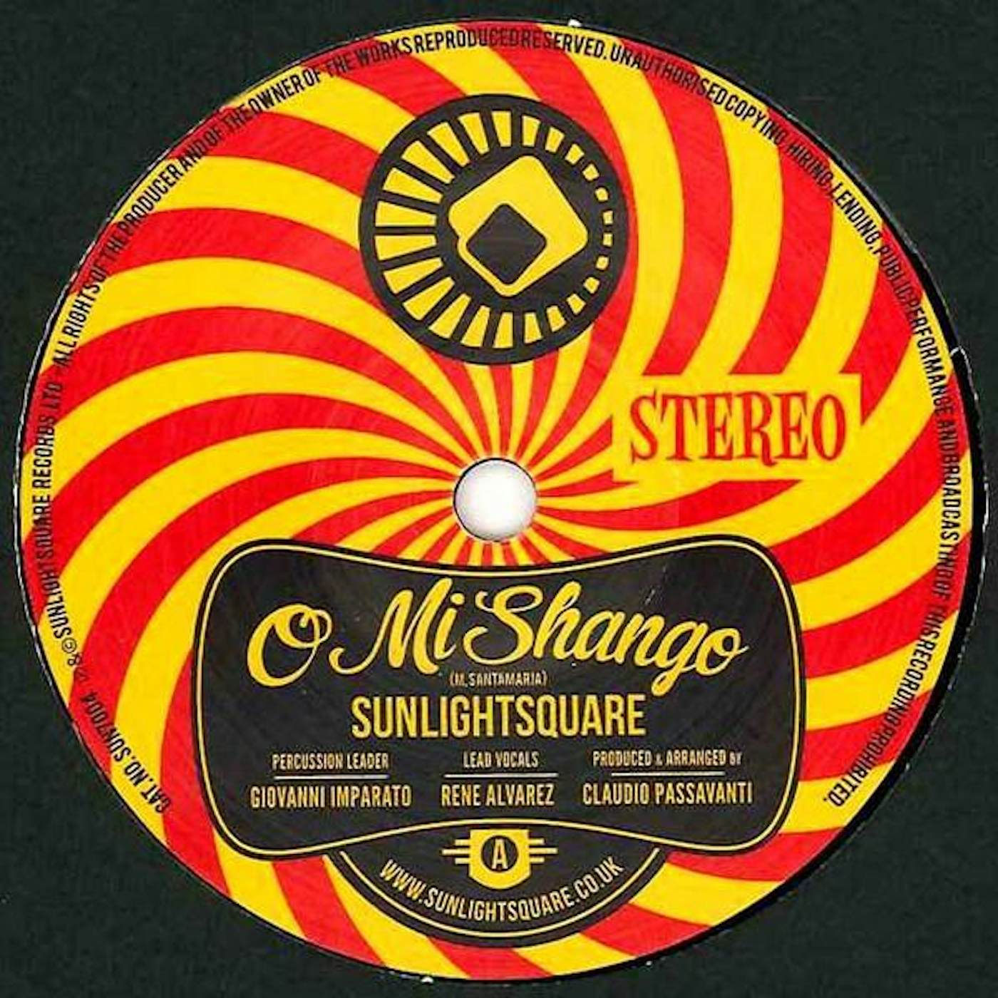 Sunlightsquare O MI SHANGO Vinyl Record