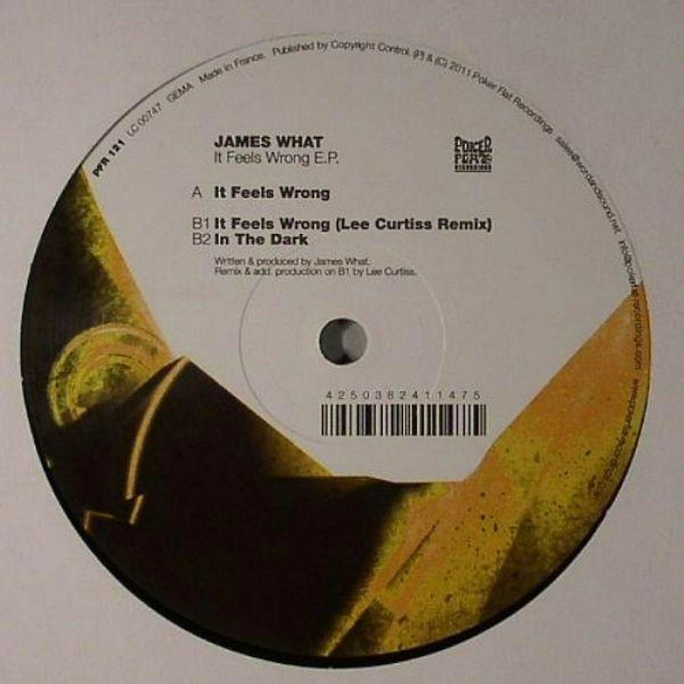 James What It Feels Wrong Vinyl Record
